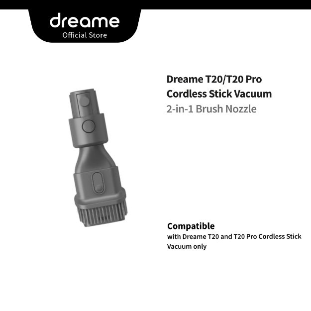 Picture of Dreame T20/T20 Pro 2-in-1 Brush Nozzle | Grey