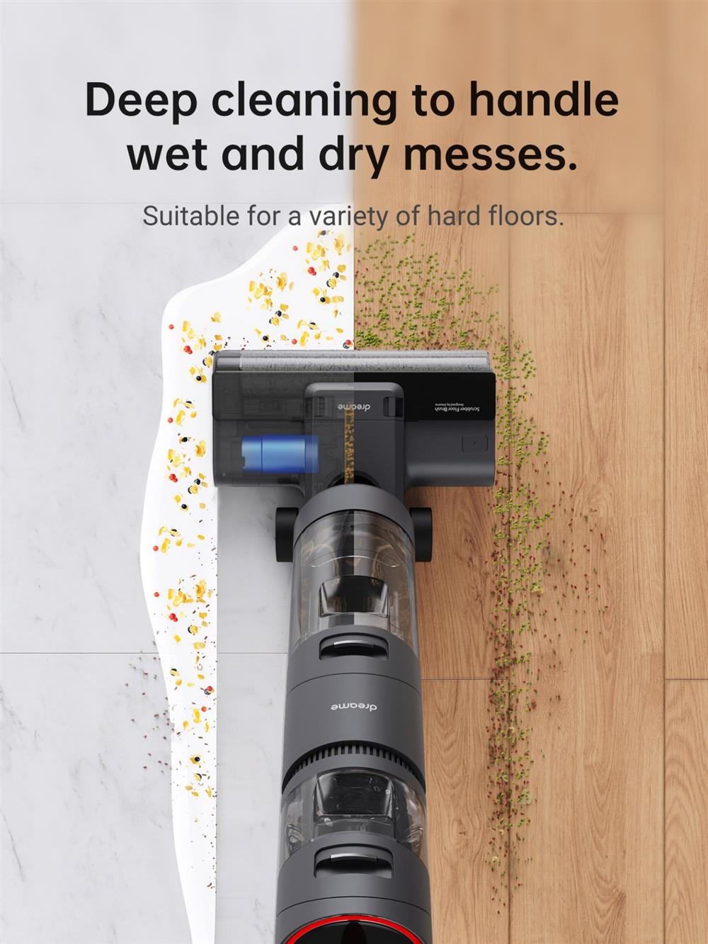 dreame h12 wet and dry vacuum cleaner