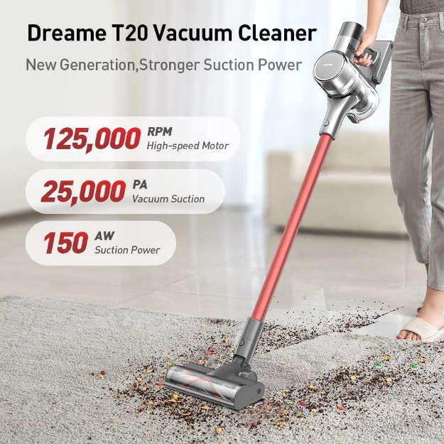 dreame t20 vacuum cleaner features 